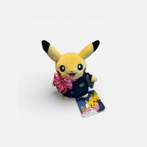 Pokémon Narita Airport Exclusive Pikachu Flight Attendant Plush Original Outfit